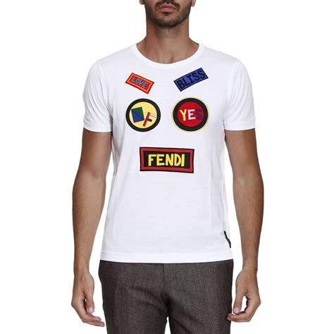 t-shirt fendi uomo outlet